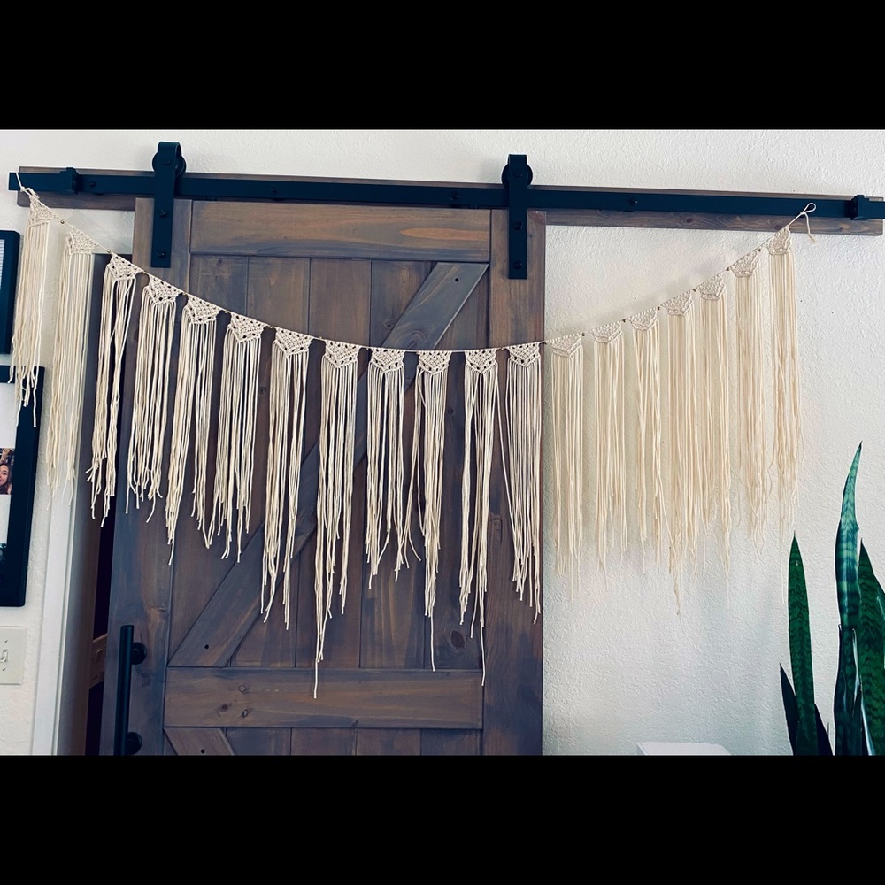 Hand made macrame